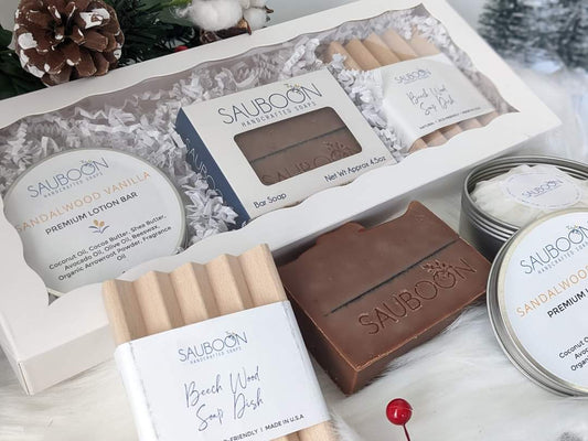 Soap, Lotion + Dish Gift Set