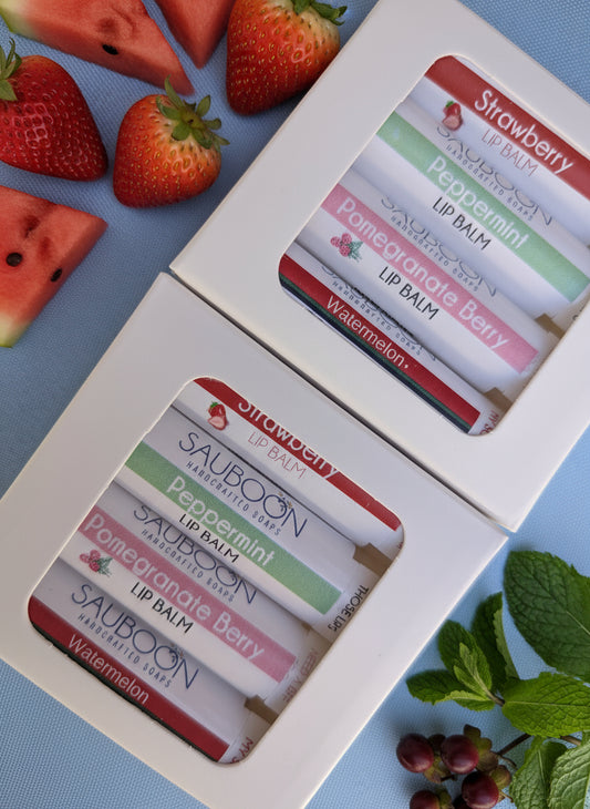 LIP BALM 4 PACK