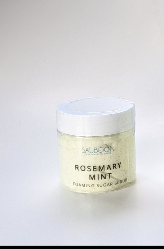 ROSEMARY MINT FOAM SUGAR SCRUB