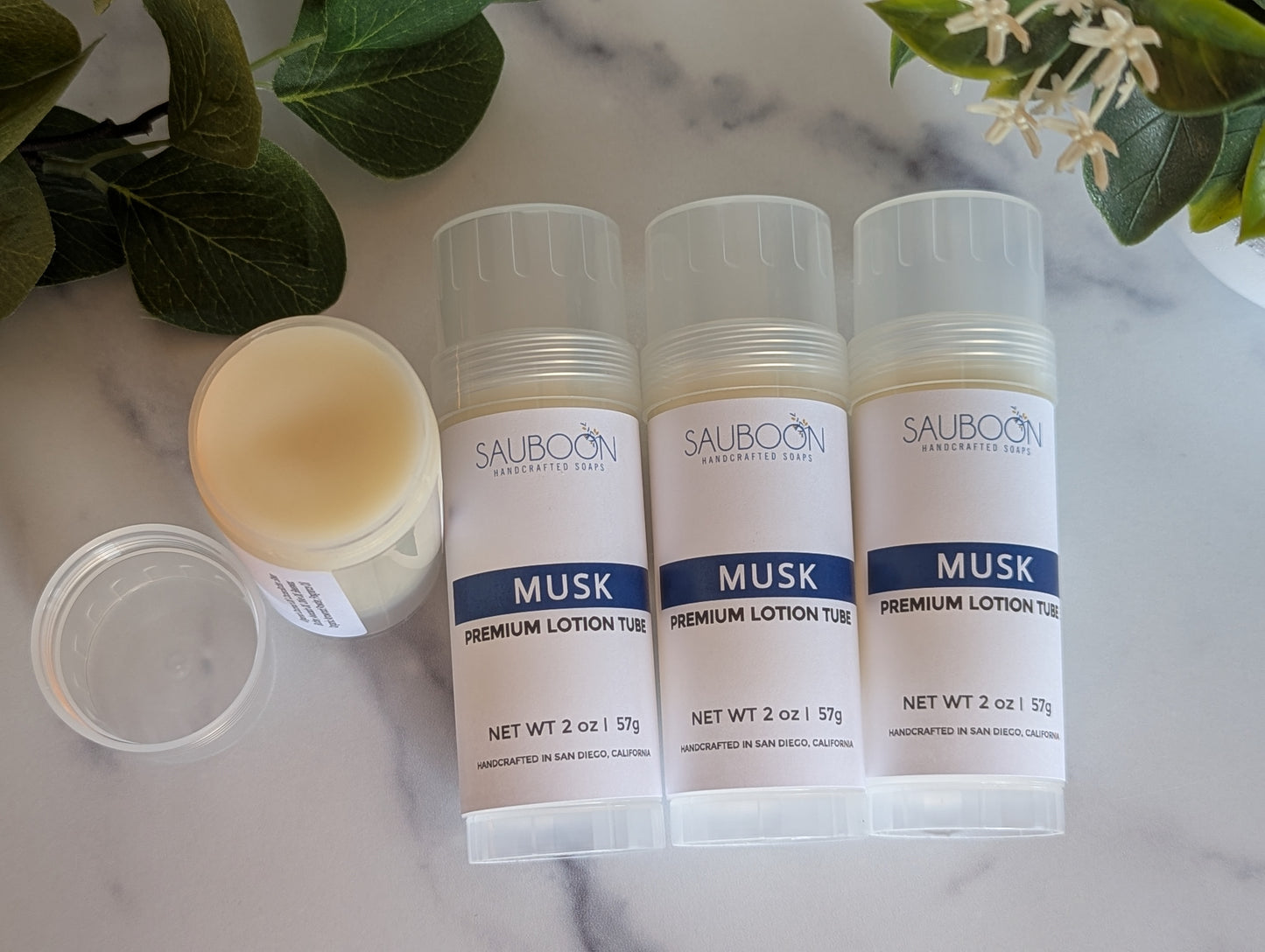 MUSK LOTION TUBE