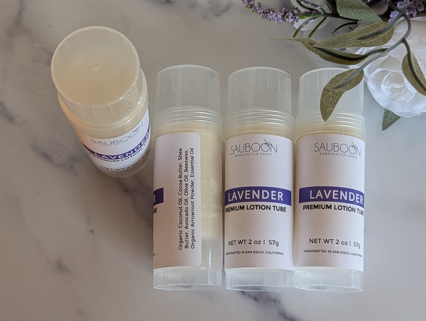 LAVENDER LOTION TUBE