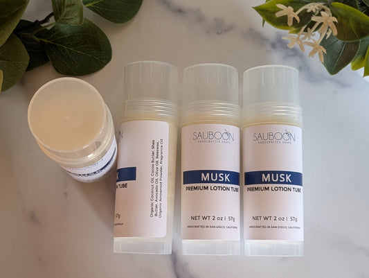 MUSK LOTION TUBE