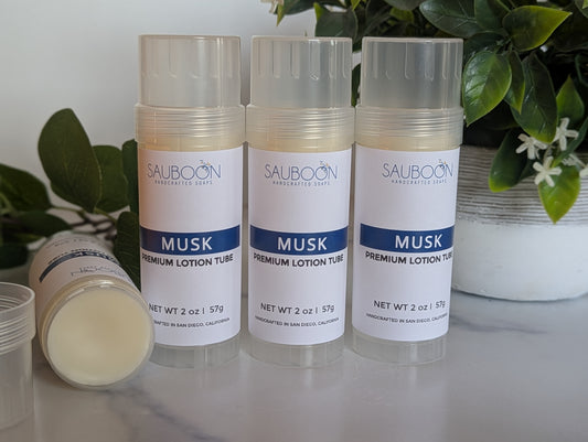 MUSK LOTION TUBE