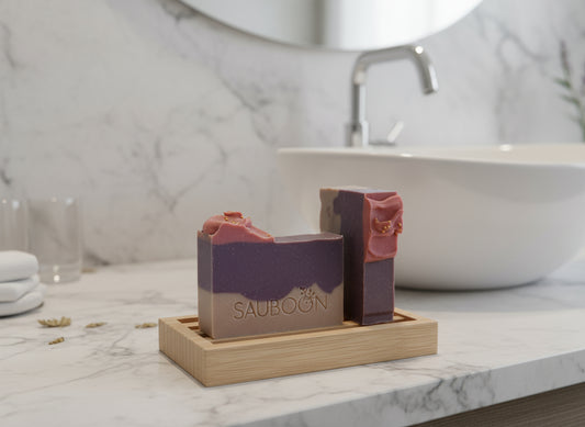 Our handcrafted vegan luxurious soaps are made locally here in San Diego in small batches.  Highest quality ingredients used to give the best lather, nourishment, and cleansing experience.  We use different type of clays in each soap including rhasoul clay, kaolin clay, rose clay, red Moroccan clay, French green clay which add to the beautiful washing experience using our soaps. Great for gifting for birthdays, celebrations, bridal showers or self care gift to yourself!