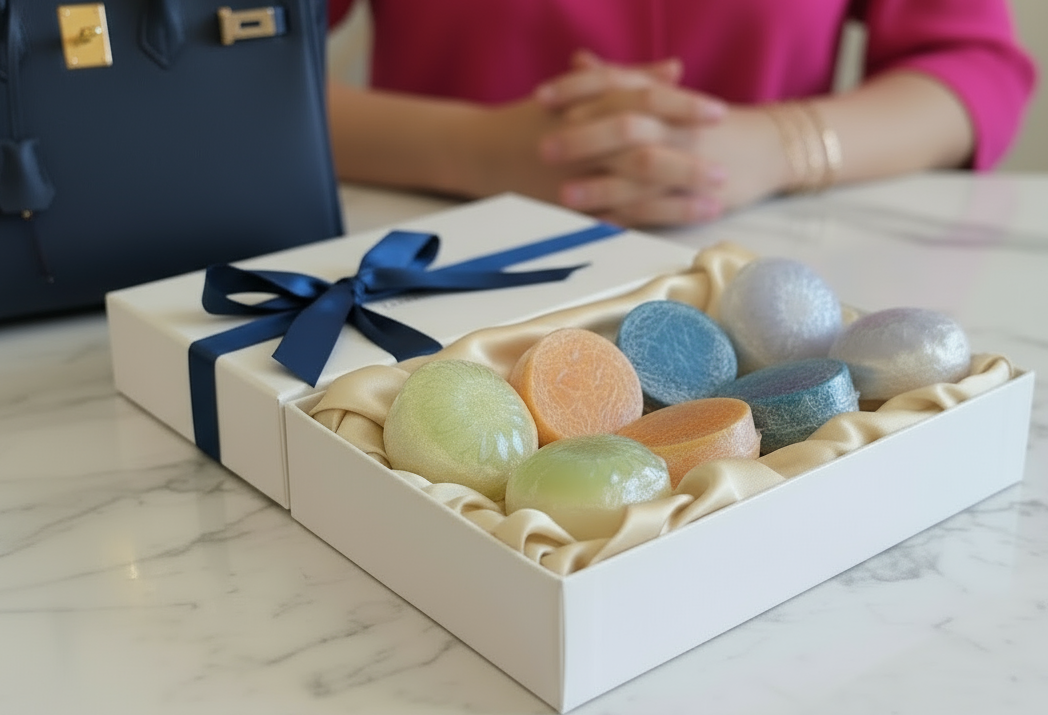 Refresh and exfoliate with Sauboon’s Glycerin Loofah Soap — a gentle, natural way to cleanse and smooth your skin daily.