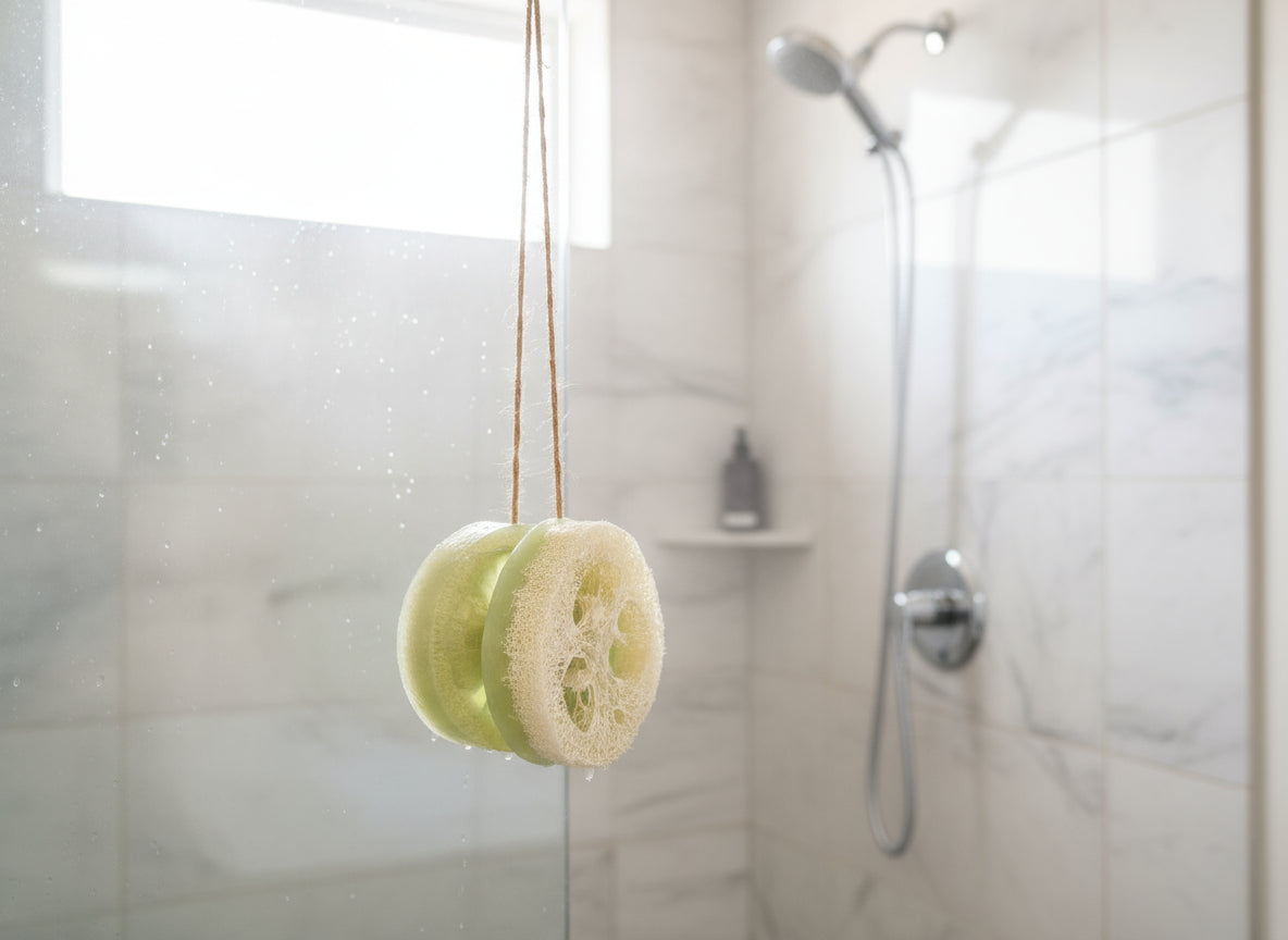 Refresh and exfoliate with Sauboon’s Glycerin Loofah Soap — a gentle, natural way to cleanse and smooth your skin daily.