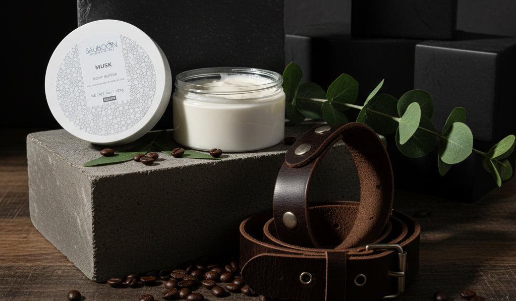 Luxurious body butter made with mango butter and shea butter.  Non greasy, creamy and fast absorbing.  Handmade in San Diego, California using the finest ingredients