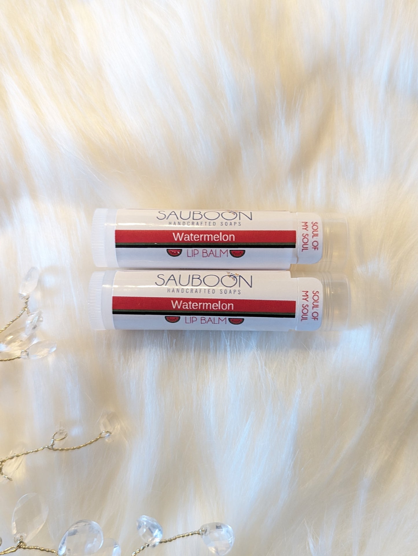 Our lip balms are very moisturizing & soothing on lips. Created using superior ingredients to keep your lips hydrated & protected while being outdoors.  Natural, luxurious, and nourishing.  The perfect little gift or treat for yourself!
