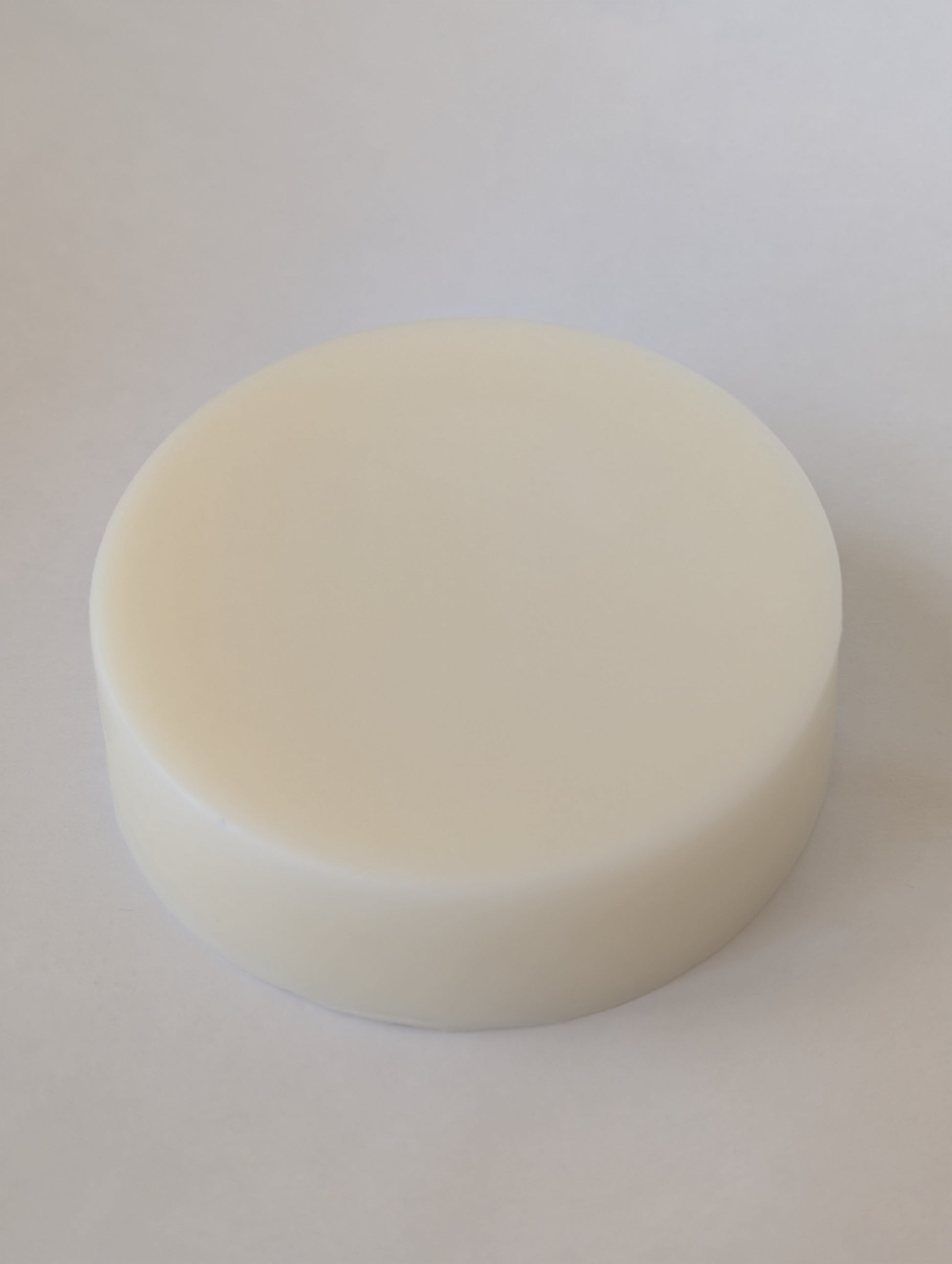 Handmade Sandalwood Vanilla lotion bar by Sauboon for dry skin hydration.  Made in San Diego using luxurious ingredients