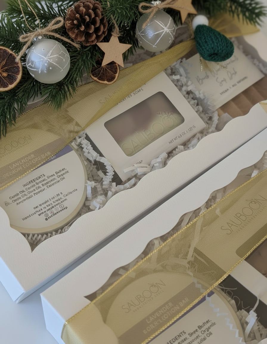 SOAP, LOTION, DISH GIFT SET