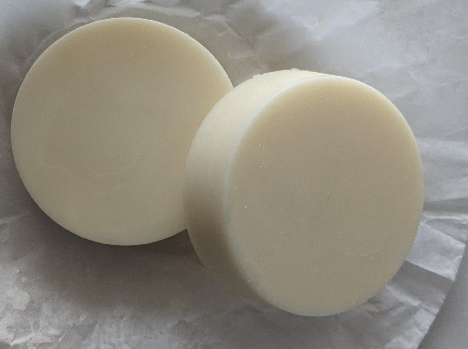 Lotion bars are very intense ways of getting moisture to your chapped skin.  It is made without water and only with the finest butters and oils that have nourishing properties.  These are perfect for everyday activity such as gardening or other outdoor recreational activity as well as helping with eczema dry spots.