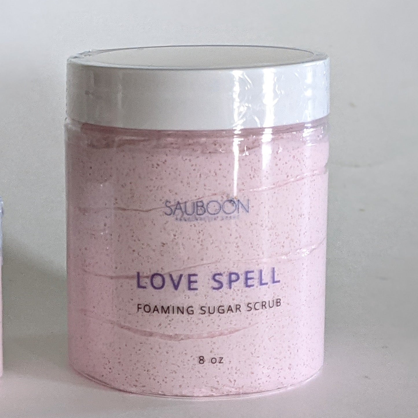 Love Spell Foaming Sugar Scrubs. made locally here in San Diego in small batches.  Highest quality ingredients used to give the best lather, nourishment, exfoliation and cleansing experience.