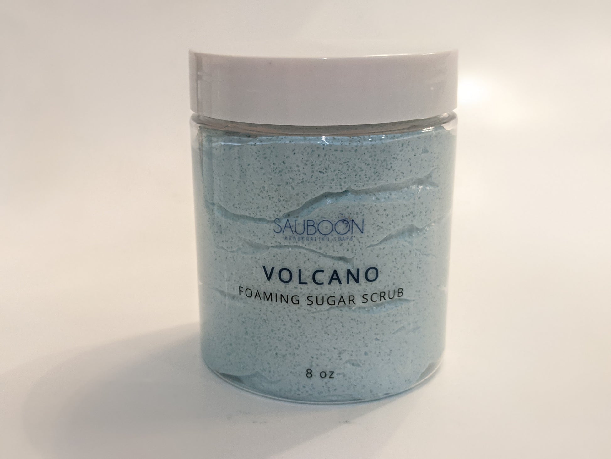 Volcano Foaming Sugar Scrubs. made locally here in San Diego in small batches.  Highest quality ingredients used to give the best lather, nourishment, exfoliation and cleansing experience.  Made with organic cane sugar, jojoba oil and sweet almond oil. Great for gifting for birthdays, celebrations, bridal showers or self care gift to yourself!