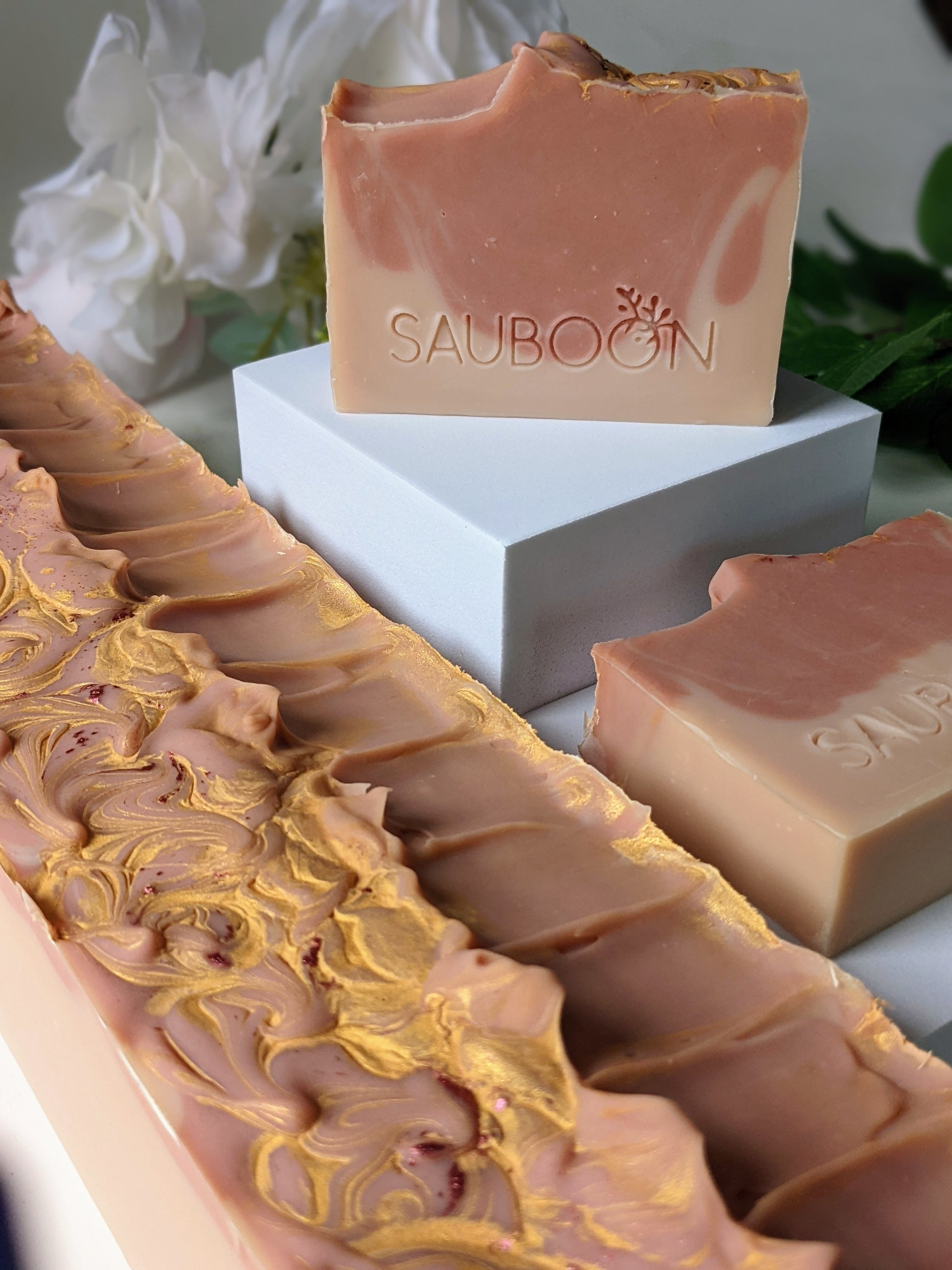 Cashmere vegan handcrafted soaps. Our handcrafted luxurious soaps are made locally here in San Diego in small batches. Highest quality ingredients used to give the best lather, nourishment, and cleansing experience. We use different type of clays in each soap including rhasoul clay, kaolin clay, rose clay, red Moroccan clay, French green clay which add to the beautiful washing experience using our soaps. Great for gifting for birthdays, celebrations, bridal showers or self care gift to yourself!