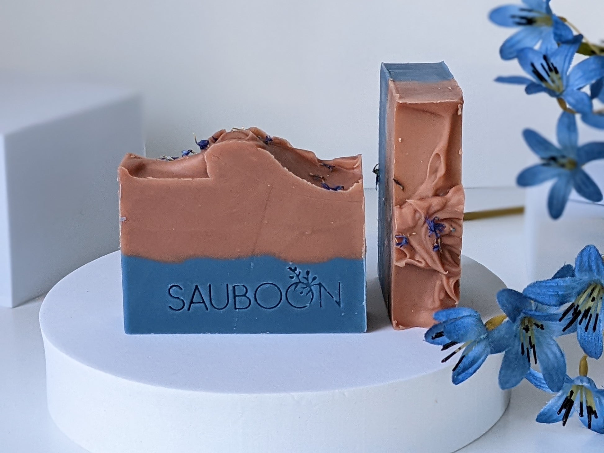 Our handcrafted luxurious soaps are made locally here in San Diego in small batches.  Highest quality ingredients used to give the best lather, nourishment, and cleansing experience.  We use different type of clays in each soap including rhasoul clay, kaolin clay, rose clay, red Moroccan clay, French green clay which add to the beautiful washing experience using our soaps. Great for gifting for birthdays, celebrations, bridal showers or self care gift to yourself!