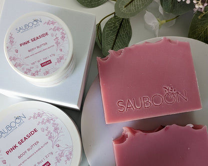 Our handcrafted vegan luxurious soaps are made locally here in San Diego in small batches.  Highest quality ingredients used to give the best lather, nourishment, and cleansing experience.  We use different type of clays in each soap including rhasoul clay, kaolin clay, rose clay, red Moroccan clay, French green clay which add to the beautiful washing experience using our soaps. Great for gifting for birthdays, celebrations, bridal showers or self care gift to yourself!