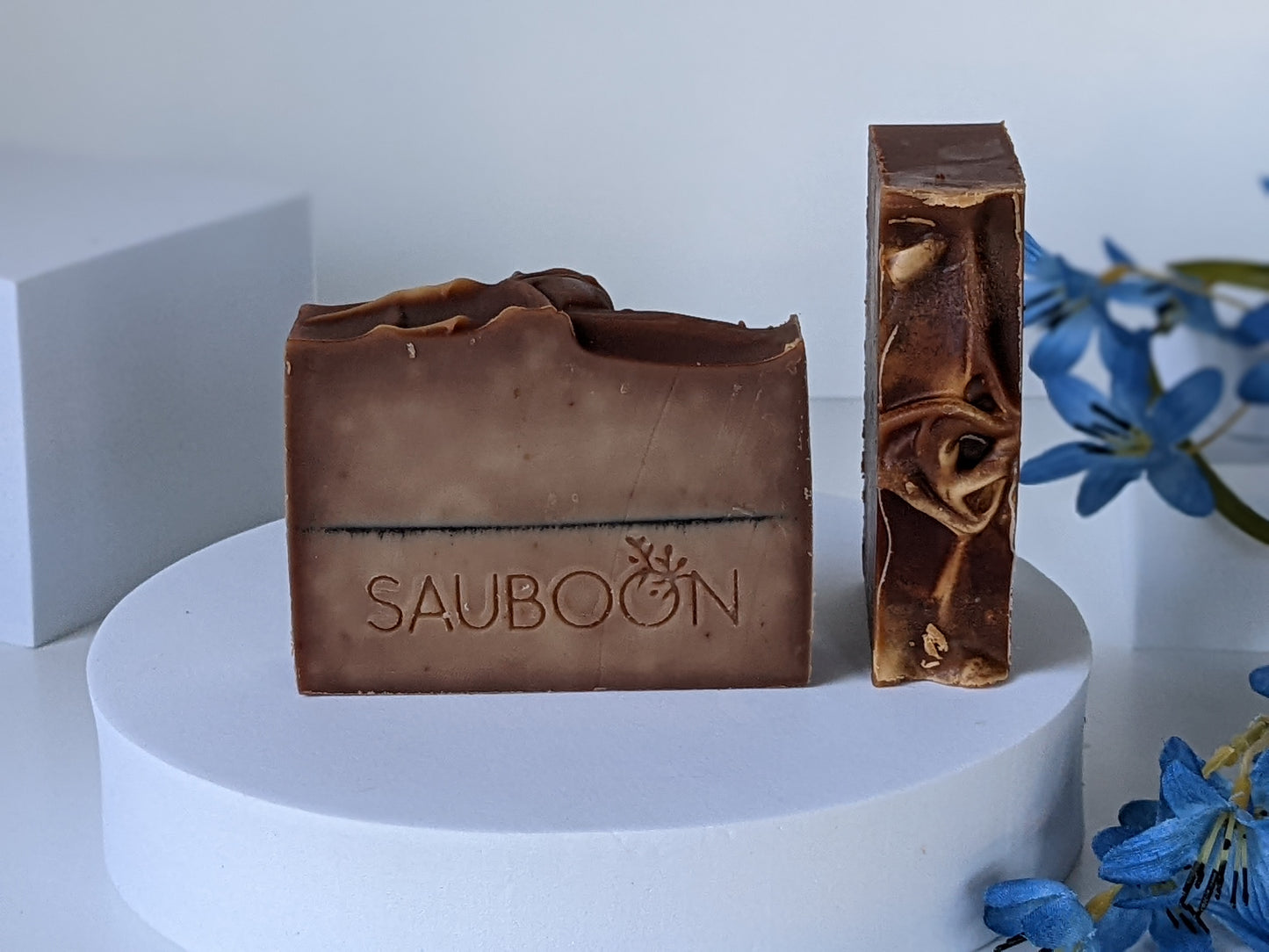 Sandalwood vegan handcrafted soap.  Our handcrafted vegan luxurious soaps are made locally here in San Diego in small batches.  Highest quality ingredients used to give the best lather, nourishment, and cleansing experience.  We use different type of clays in each soap including rhasoul clay, kaolin clay, rose clay, red Moroccan clay, French green clay which add to the beautiful washing experience using our soaps. Great for gifting for birthdays, celebrations, bridal showers or self care gift to yourself!